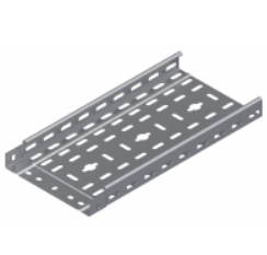 Лоток перфорированный 150х50, цинкование, метод Сендзимира, длина 3000 мм, Standard