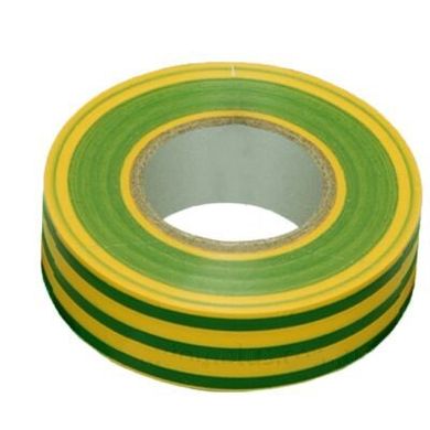Ізолента e.tape.stand.20.yellow-green, жовто-зелена (20м) s022017