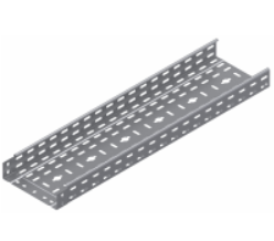 Лоток перфорированный 100х80, цинкование, метод Сендзимира, длина 3000 мм, Standard