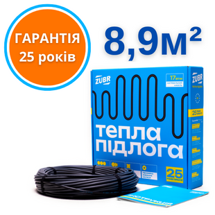 Нагревательный кабель для теплого пола ZUBR DC CABLE 1210
