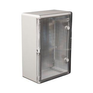 Корпус пластиковый ударопрочный (щит) 350x500x220мм с проз. дв. IP65 TAKEL